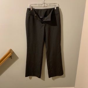 New York & Company Dark grey wide leg dress pant